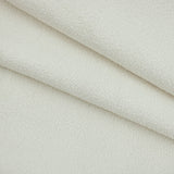 Italia Boucle Nubby Textured Wool Look Home Furnishing Upholstery Fabric Ivory