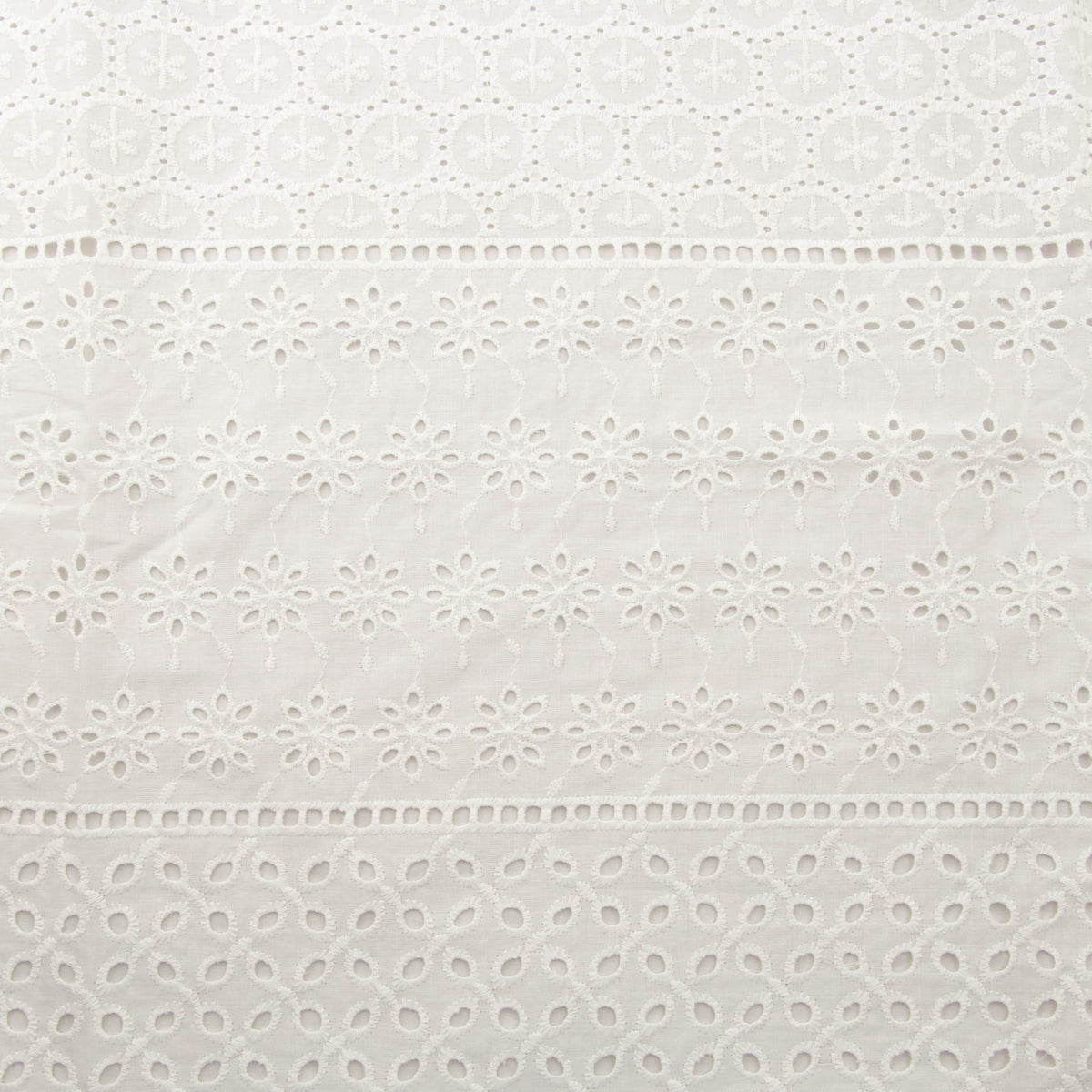 embroidered pure cotton dressmaking women kids fabric 3 Tiered