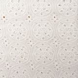 embroidered pure cotton dressmaking women kids fabric African Circle