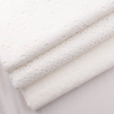 embroidered pure cotton dressmaking women kids fabric Squares