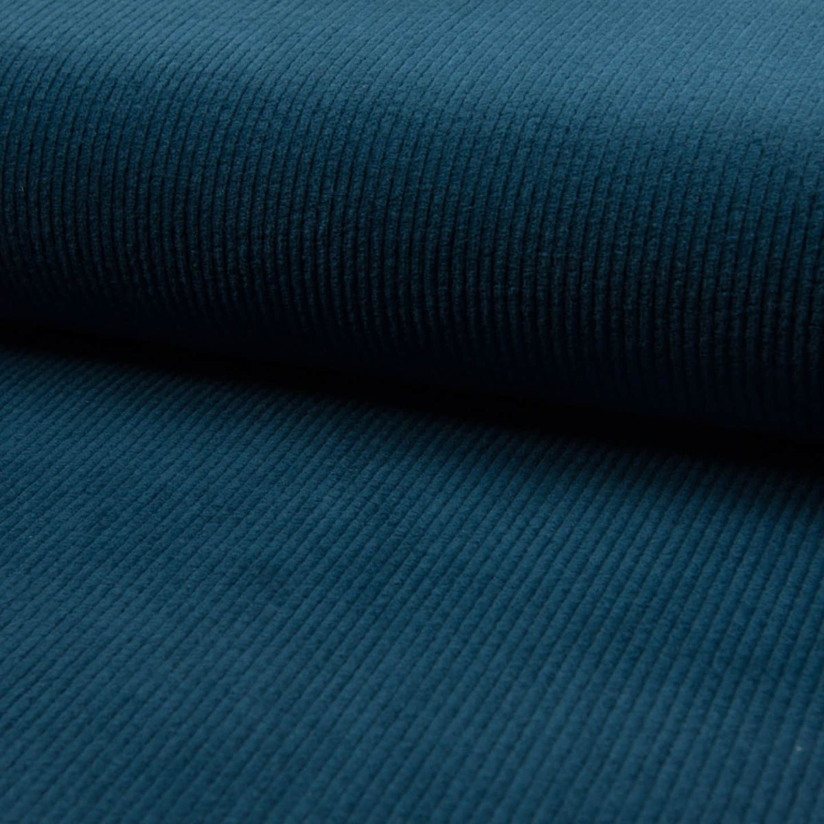 soft stretch 6 wale cotton corduroy women men kids fabric Petrol