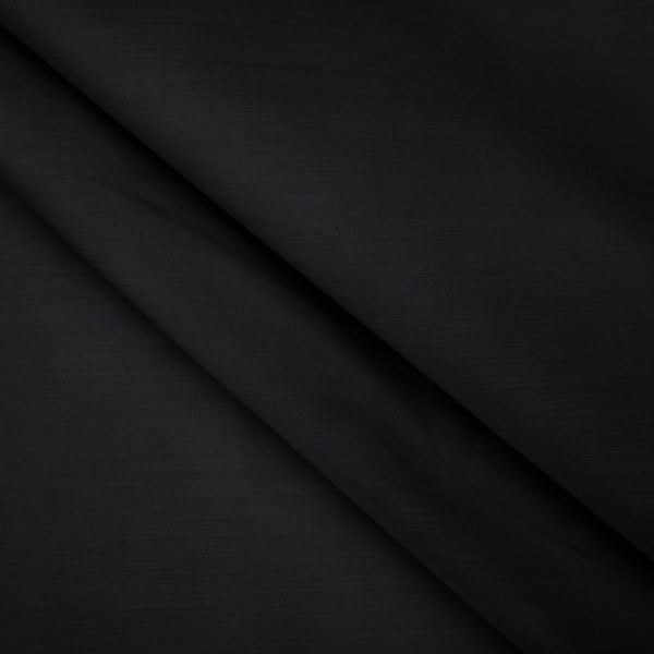 lightweight pure cotton poplin dressamking fabric Black