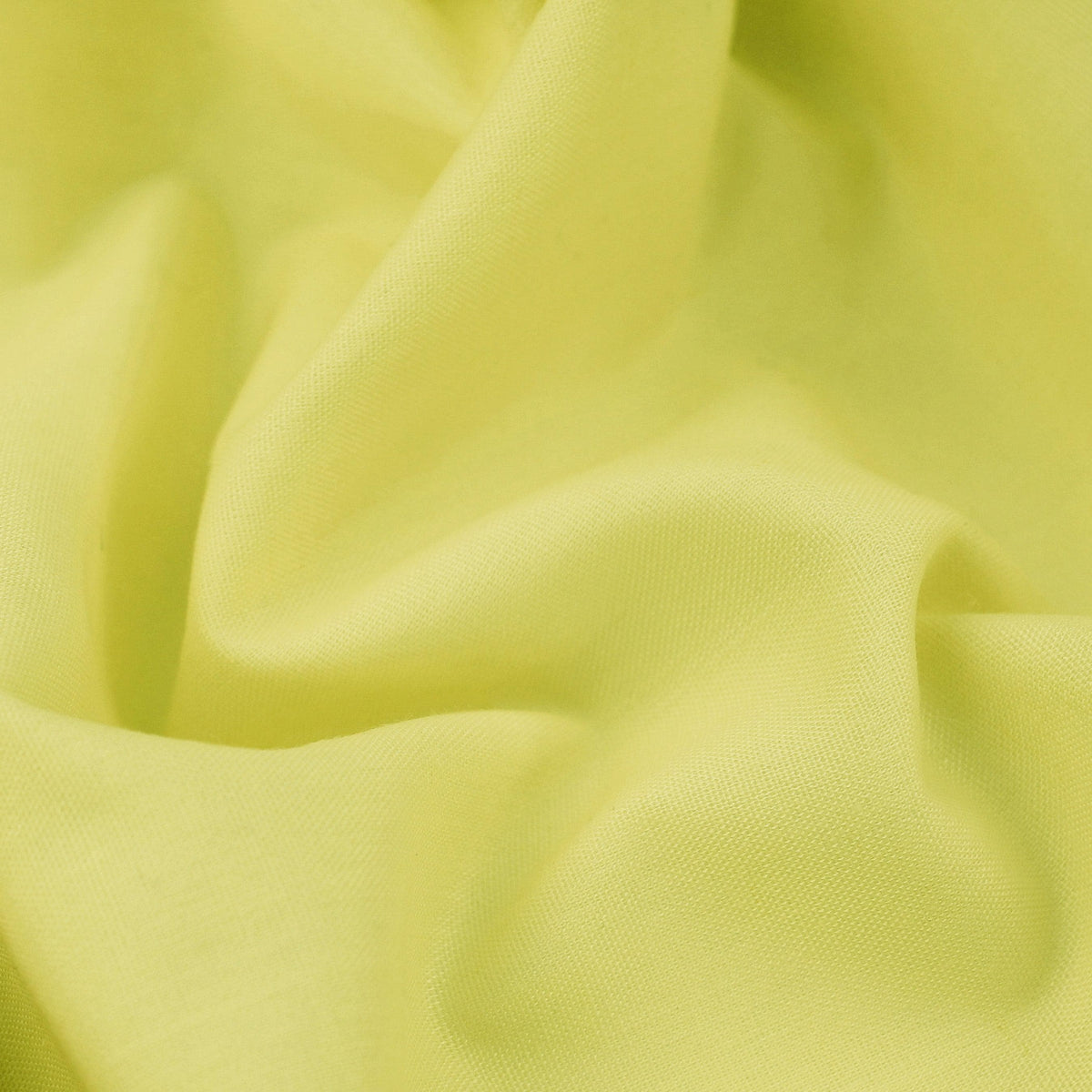 lightweight pure cotton poplin dressamking fabric Lime