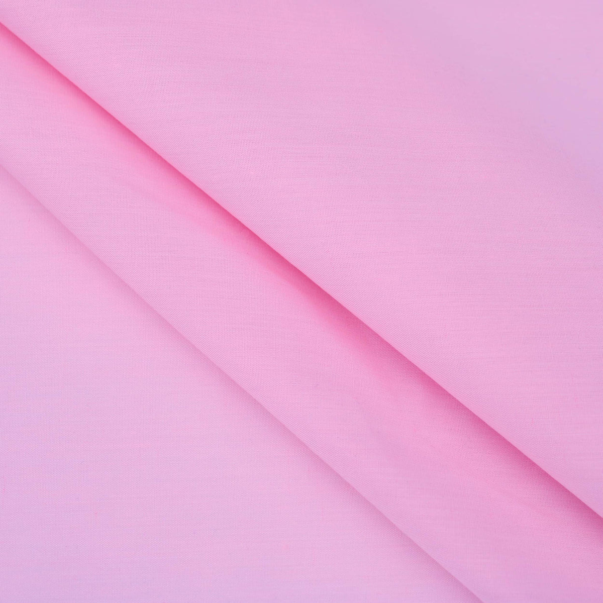 lightweight pure cotton poplin dressamking fabric Pink
