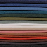 Light 65% cotton denim dressmaking fabric in 17 colours Sand