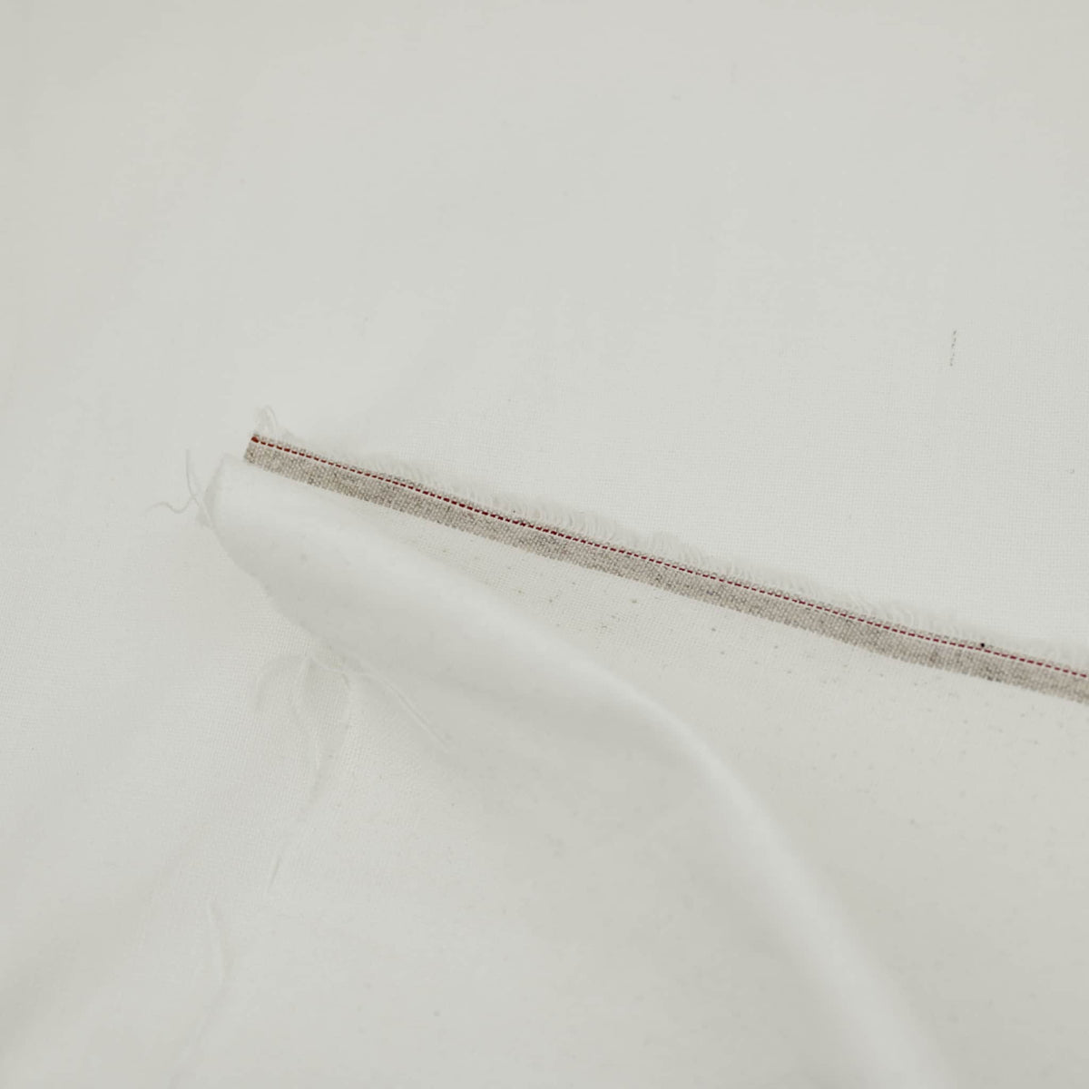 Ivory Madras Plain Solid Cotton Linen Dressmaking Quilting Fabric Material Ivory