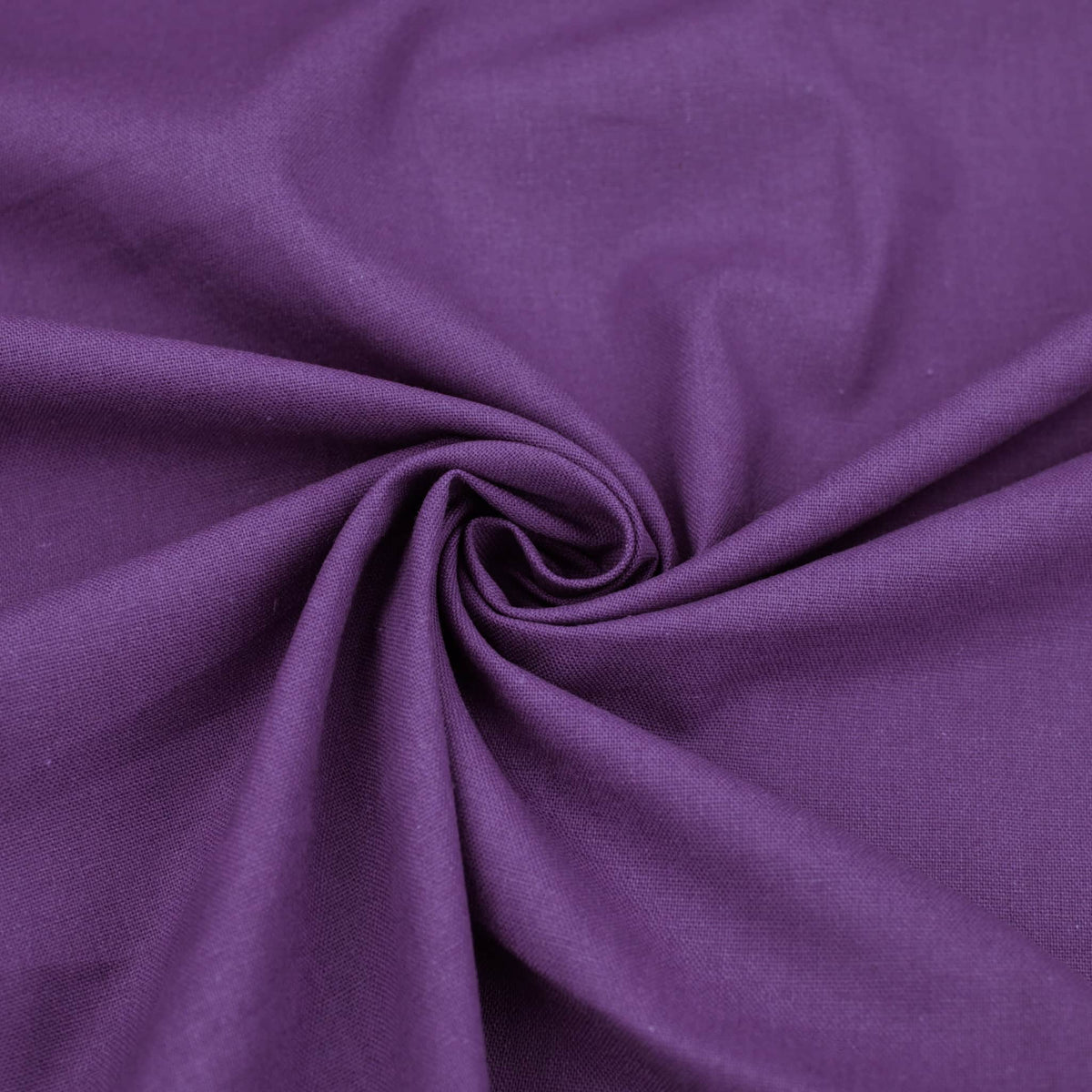 Purple Madras Plain Solid Cotton Linen Dressmaking Quilting Fabric Material Purple