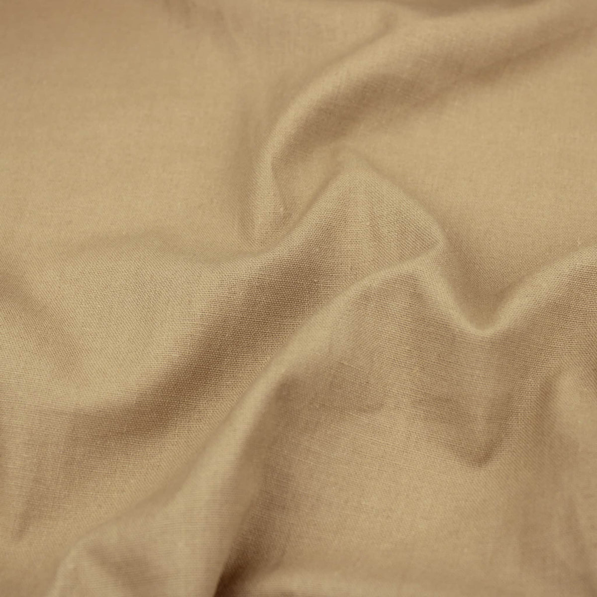 Stone Madras Plain Solid Cotton Linen Dressmaking Quilting Fabric Material Stone