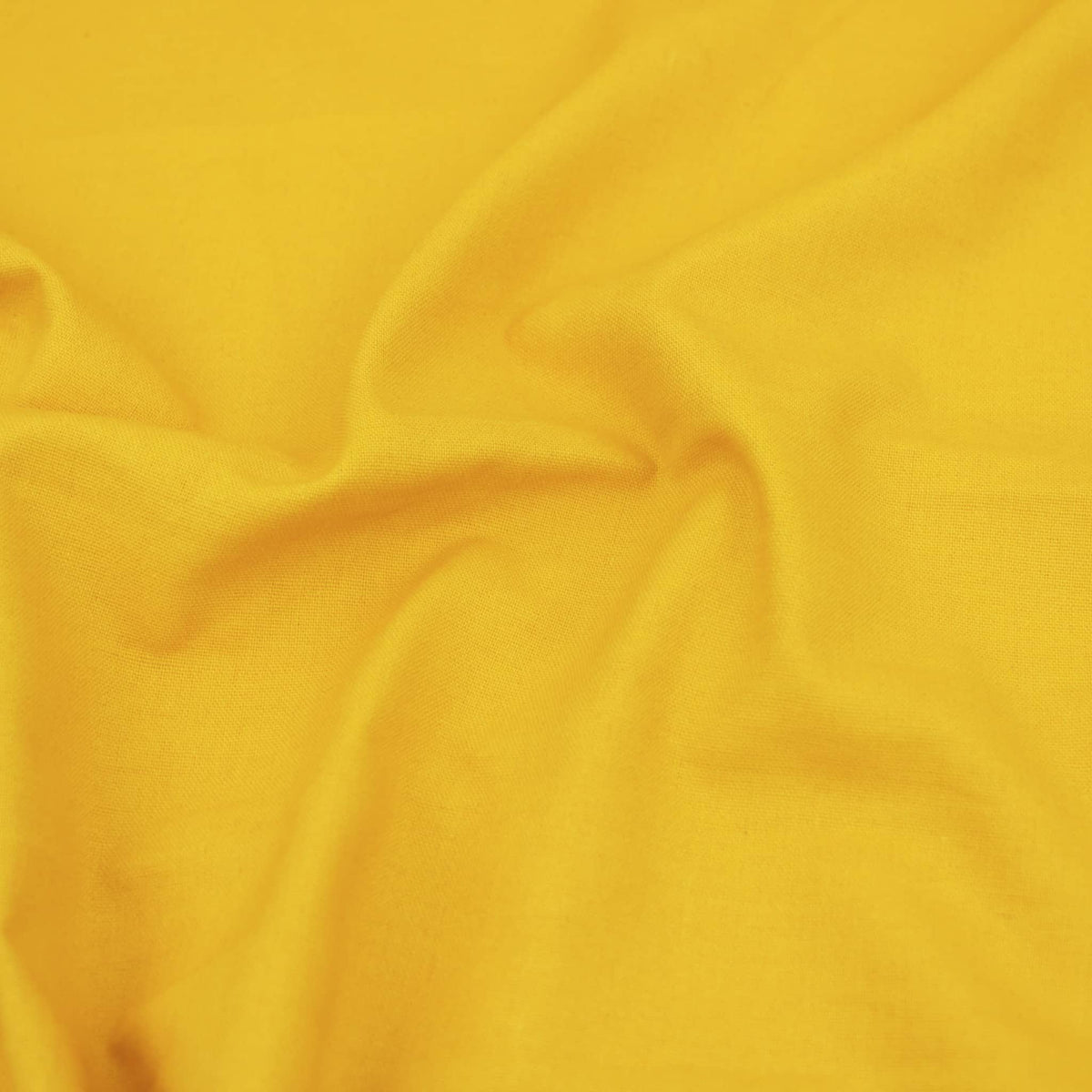Turmeric Yellow Madras Plain Solid Cotton Linen Dressmaking Quilting Fabric Material Turmeric
