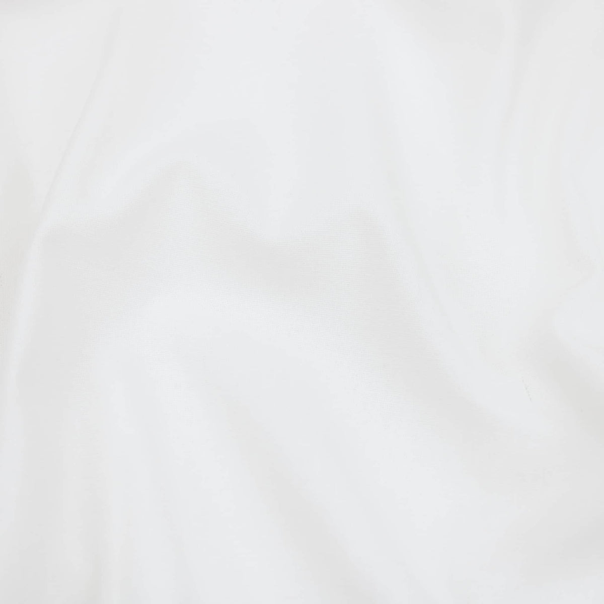 White Madras Plain Solid Cotton Linen Dressmaking Quilting Fabric Material White