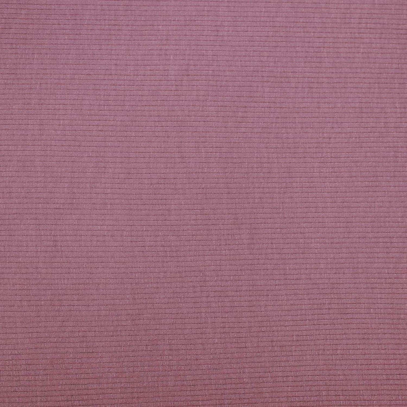 Medium Ribbed Knitted Jersey - Dusty Pink