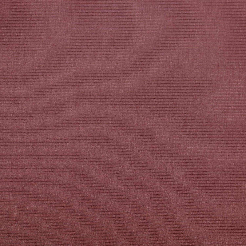 Medium Ribbed Knitted Jersey - Rose Taupe