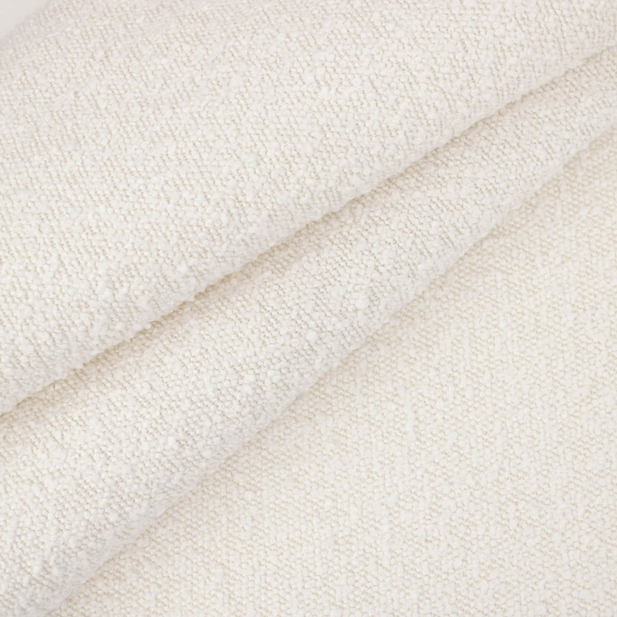 Boucle Tweed Coating Ecru Upholstery Home Furnishing Fabric Ecru