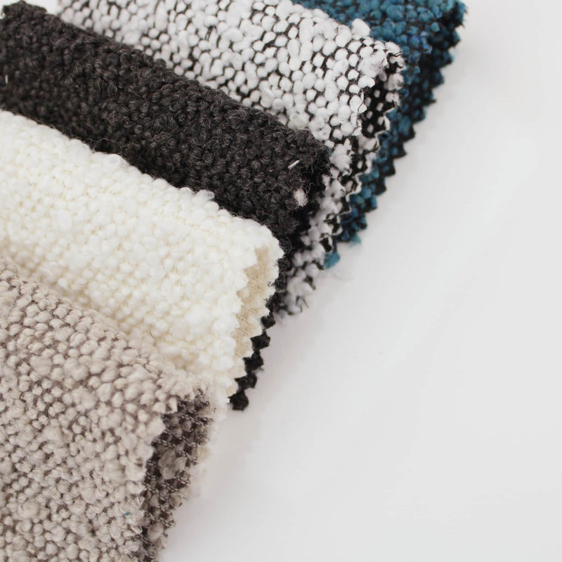 Boucle Tweed Coating Ecru Upholstery Home Furnishing Fabric Ecru