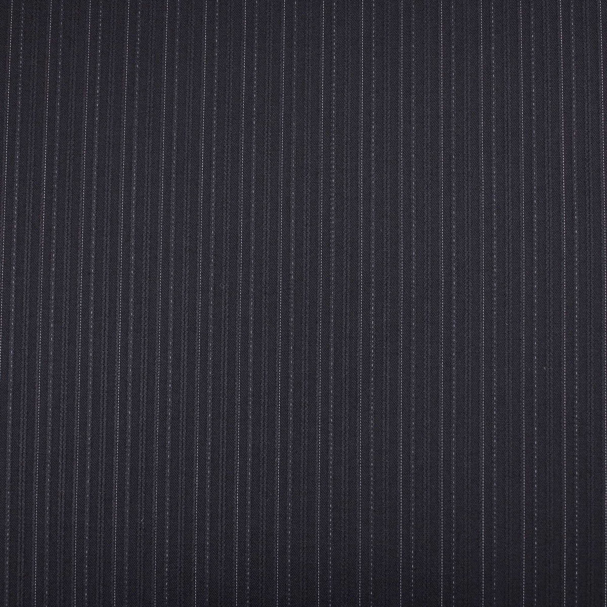 Pinstripe Suiting Charcoal Wool Blend Fabric Tailoring Dressmaking Suit Trouser Material Blazer Smart Mens Charcoal