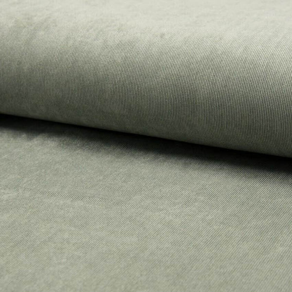 soft stretch cotton 21 wale corduroy dressmaking fabric Light Khaki