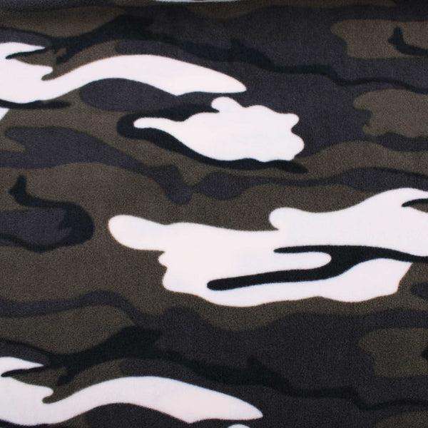 smooth polar anti pill fleece kids pets craft fabric Camouflage