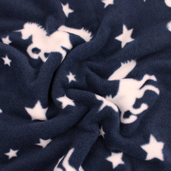 smooth polar anti pill fleece kids pets craft fabric Unicorn