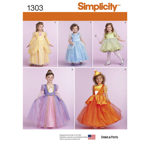 Simplicity Toddlers' and Child's Costumes