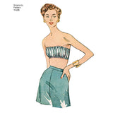 Simplicity Women's Vintage 1950's Bra Tops
