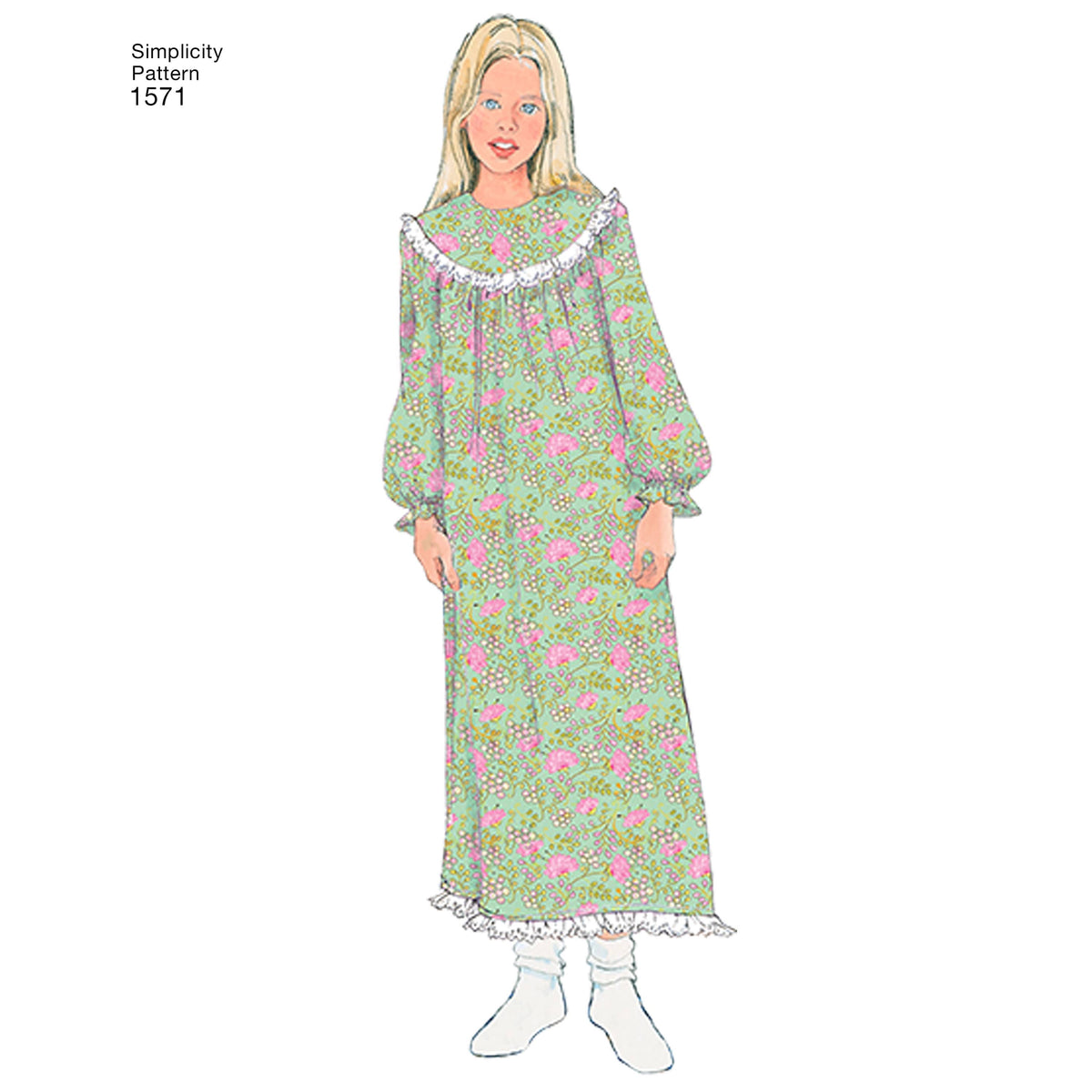 Simplicity Child's and Girl's Loungewear Separates