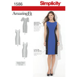 Simplicity Women's and Plus Size Amazing Fit Dress
