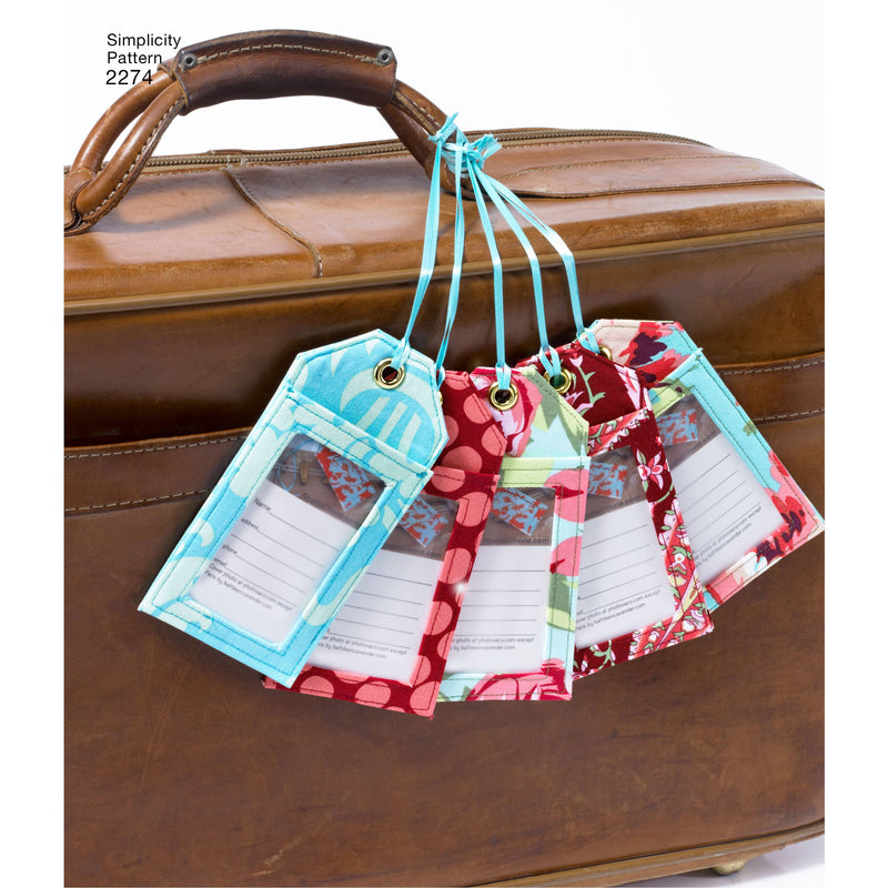 Simplicity Bags Sewing Pattern S2274