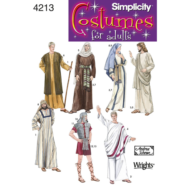 Simplicity Adult Costumes Sewing Pattern S4213