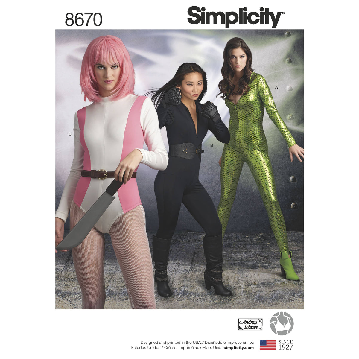 Simplicity Pattern 8670 Women’s Knit Costume