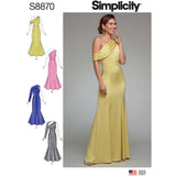 Simplicity Pattern S8870 Misses'/Miss Petite Dress