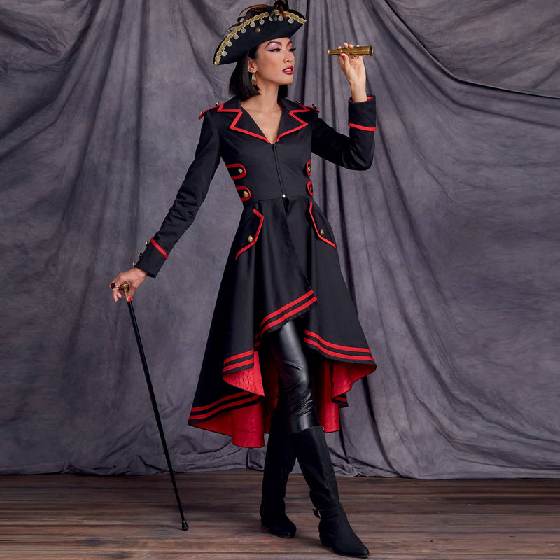 Simplicity Sewing Pattern S9086 Misses' Steampunk Costume Coats