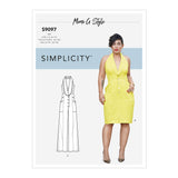 Simplicity Sewing Pattern S9097 Misses' Dress & Jumpsuit