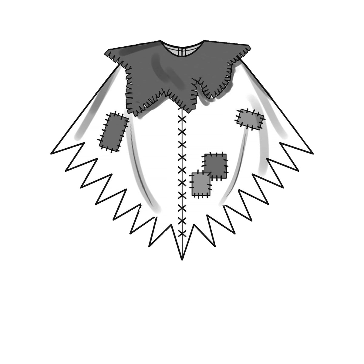 Simplicity Sewing Pattern S9169 Misses' Character Poncho Costumes