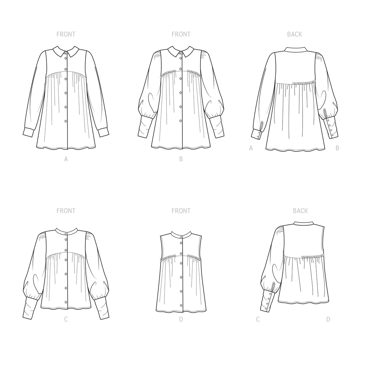 Simplicity Sewing Pattern S9467 Misses' Tops