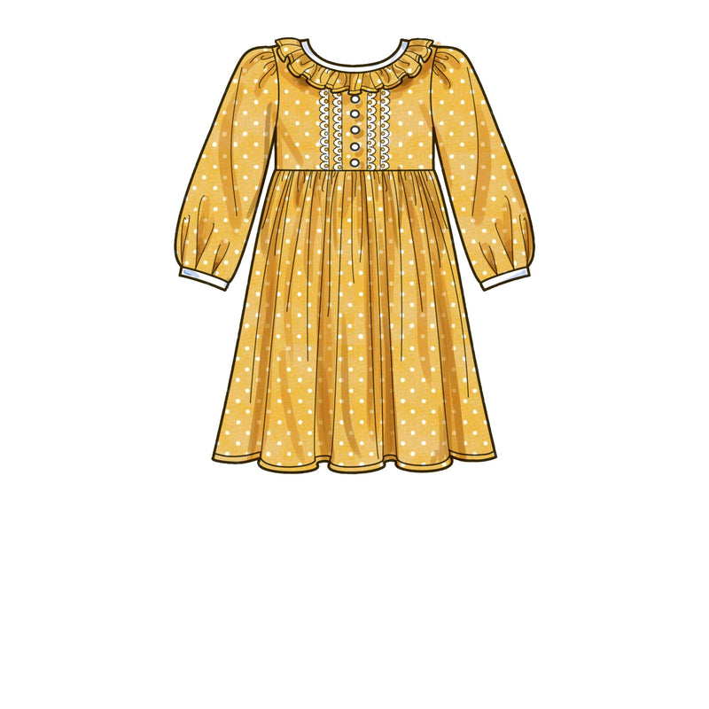 Simplicity Sewing Pattern S9503 Children's Dresses