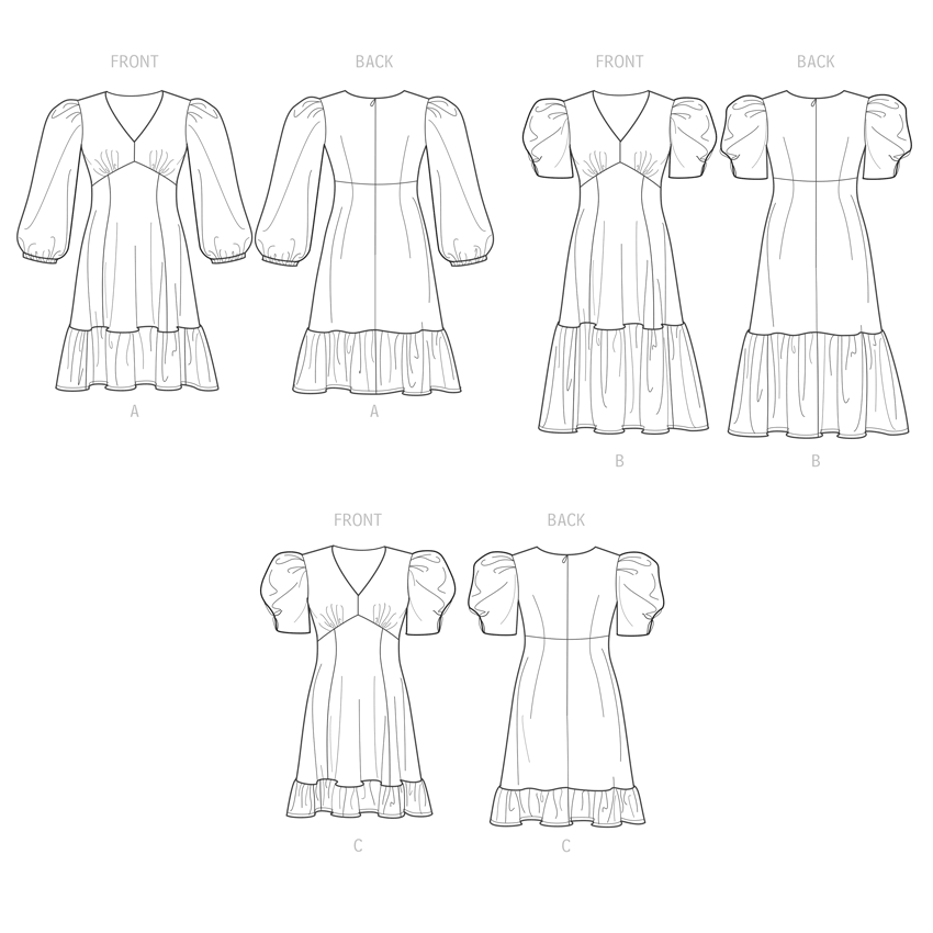 Simplicity Womens Dress Sewwing Pattern S9643