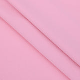 Medium weight stretch double jersey scuba crepe dress fabric Baby Pink