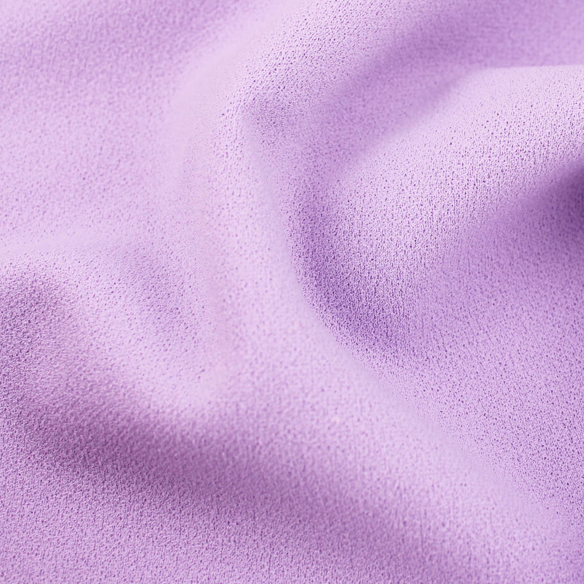 Medium weight stretch double jersey scuba crepe dress fabric Lilac