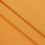 Medium weight stretch double jersey scuba crepe dress fabric Mustard