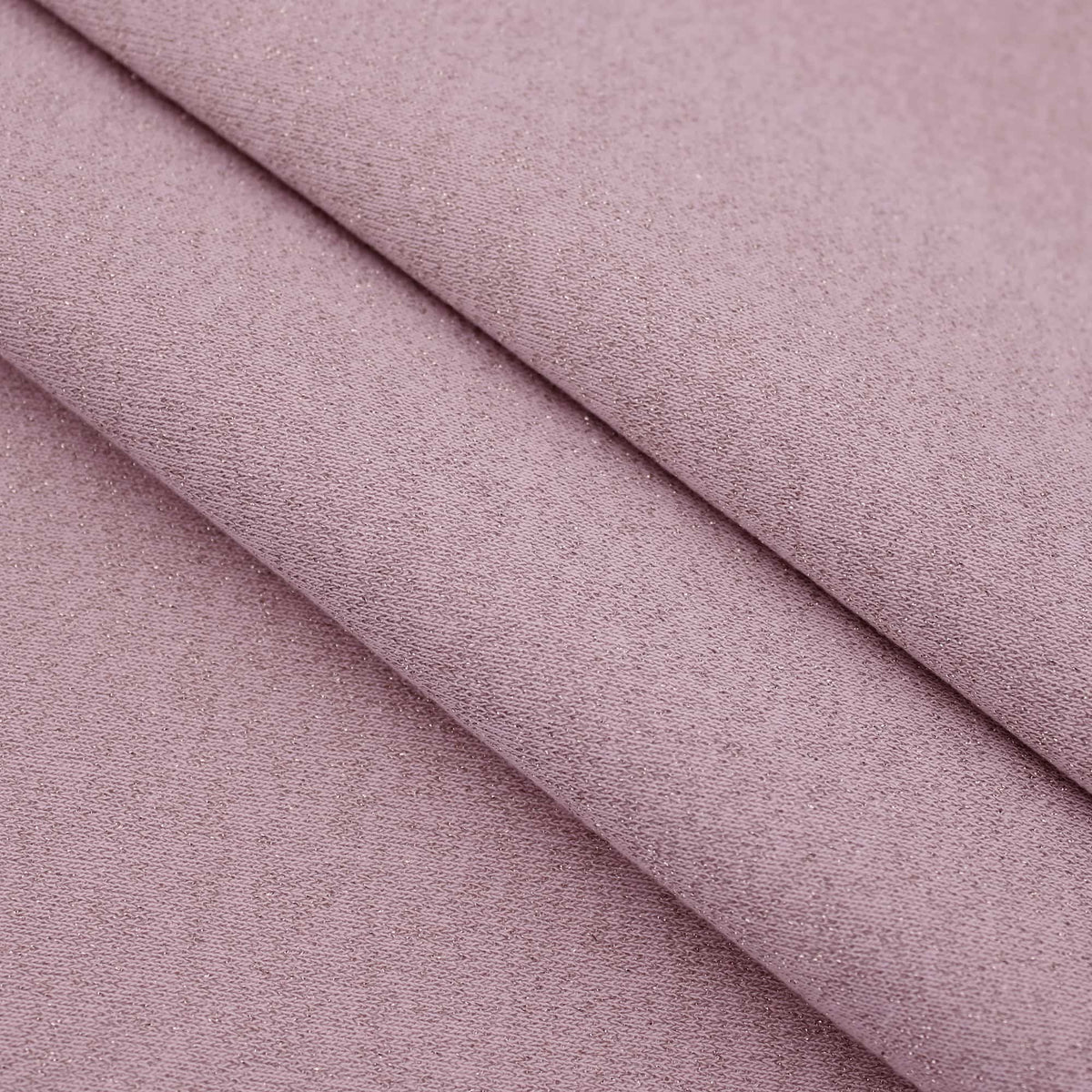 warm sparkling cotton jersey sweatshirt dressmaking women kids fabric Pink
