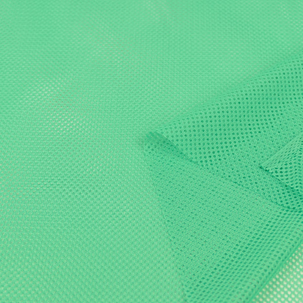 lightweight athletic sports polyester lining mesh fabric Mint Green