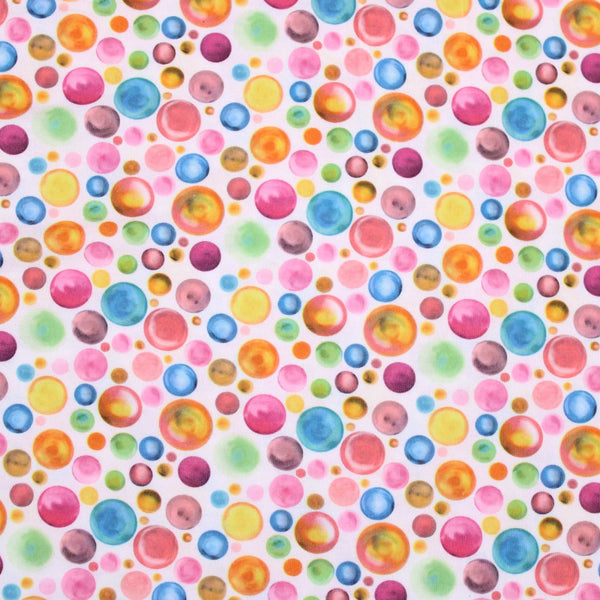 Spots and Marbles Viscose Jersey - Multicoloured
