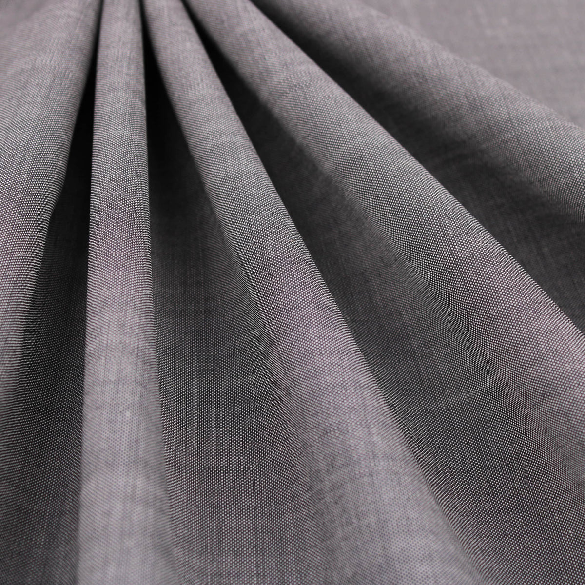 lightweight chiffon butterfles print dressmaking fabric Graphite