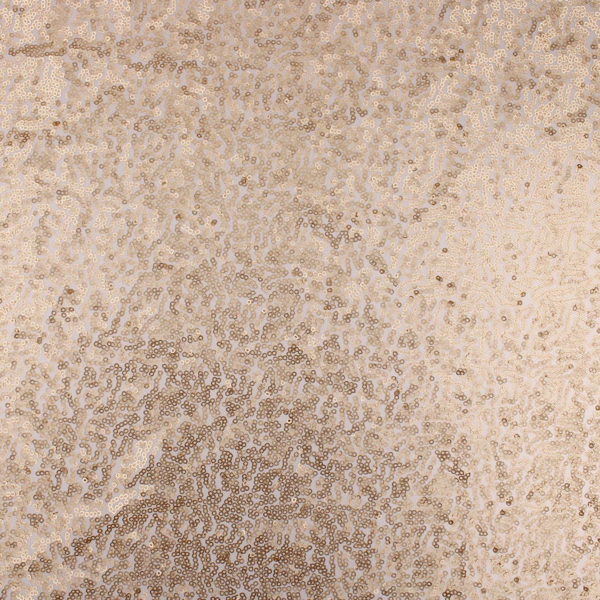 tiny sequins on mesh fabric for party dressmaking Gold