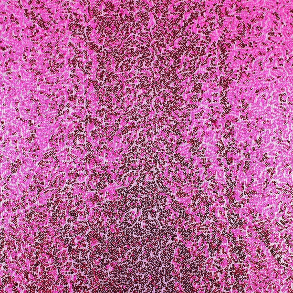 tiny sequins on mesh fabric for party dressmaking Pink