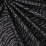 stretch light cotton jersey fabric Black