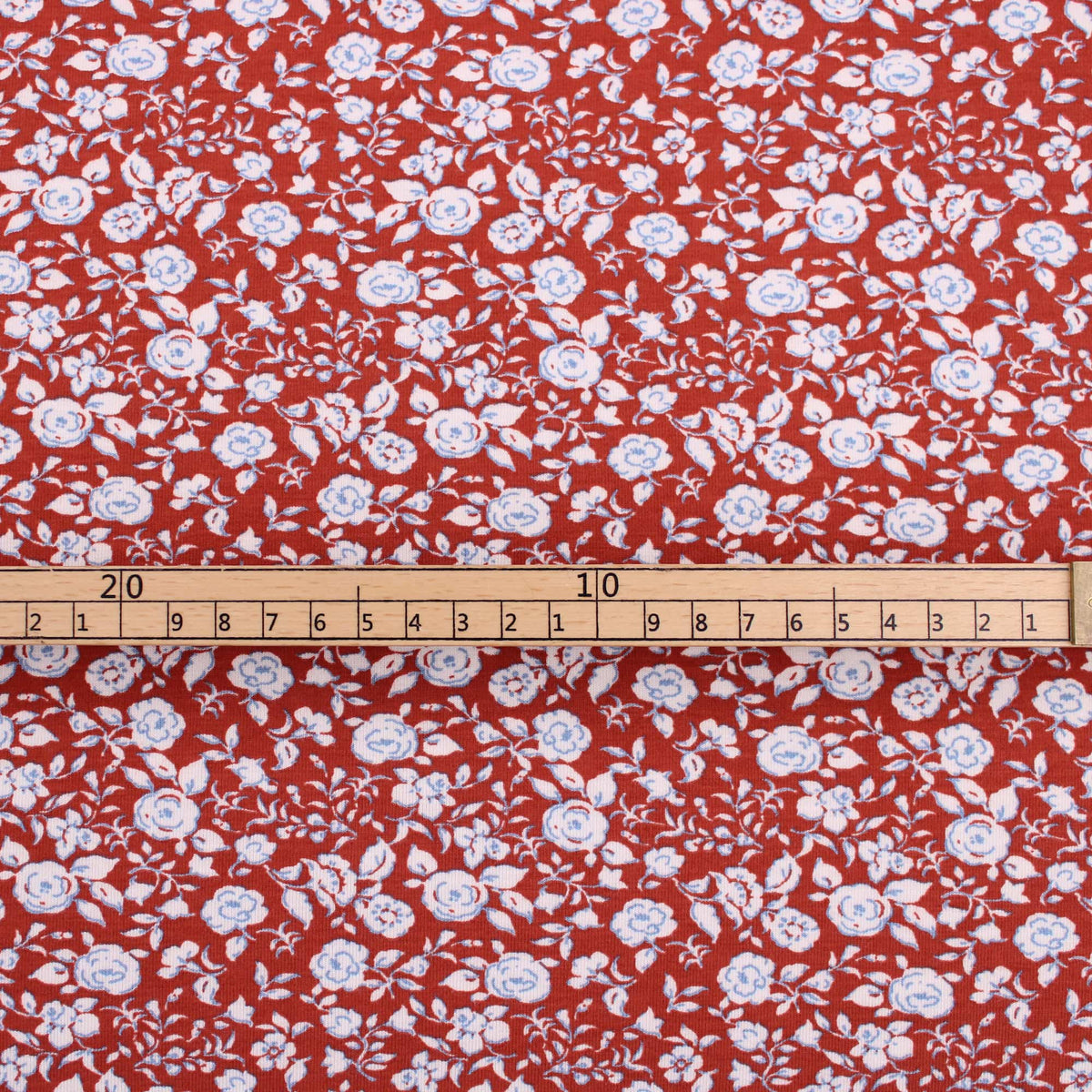 soft stretch bamboo jersey kids women dressmaking fabric Dark Red