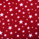 soft pattern anti pill polar fleece cosy kids pets fabric Red