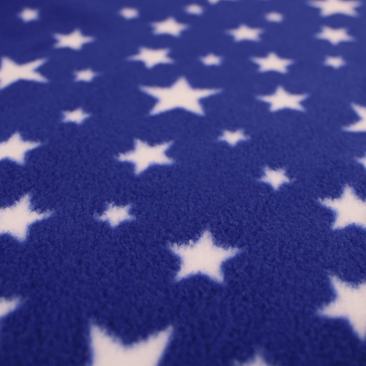 soft pattern anti pill polar fleece cosy kids pets fabric Royal Blue