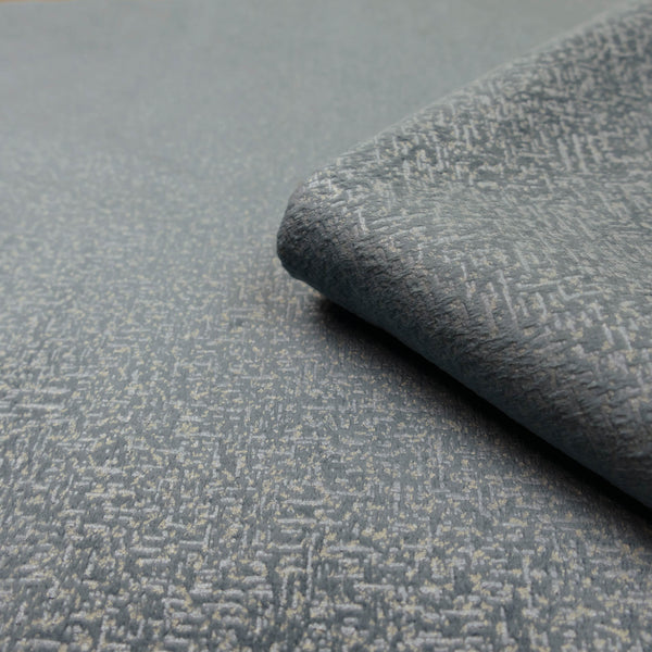 velvety smooth furnishing textured chenille fabric Grey